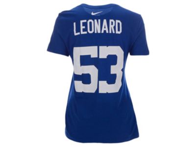 Nike - Indianapolis Colts Darius Leonard Women's Player Pride T-Shirt