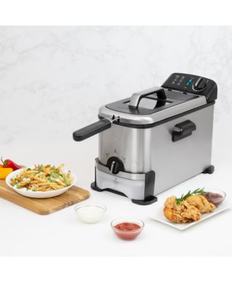 Kalorik - 3.2-Qt. Deep Fryer with Oil Filtration