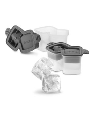 Tovolo - Stacked Rocks Ice Molds, Set of 2 Classic Whiskey Rocks Ice Molds, Stackable Ice Molds for Cocktails, Traditional-Style Whiskey Rock Ice Makers