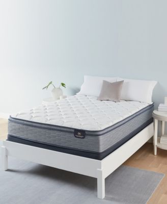 Serta - LUXE Armisted 12" Plush Euro Top Mattress Set- Queen Split