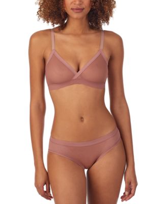 DKNY - Women's Table Tops Sheer Stripe Bralette DK7626