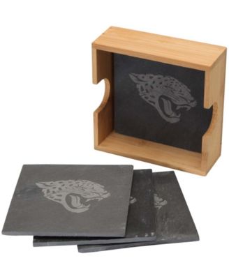 Memory Company - Jacksonville Jaguars Slate Square Coasters, 4-Pk.
