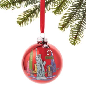 Macy's - New York Glass NYC Ornament