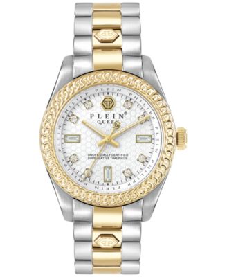 Philipp Plein - Women's Queen Two-Tone Stainless Steel Bracelet Watch 36mm