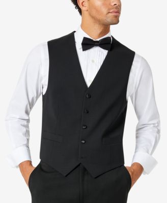 Tommy Hilfiger - Men's Modern-Fit Flex Stretch Tuxedo Vest