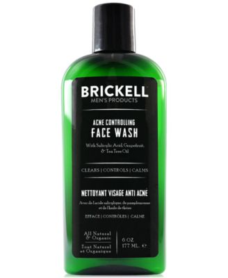 Brickell Mens Products - Brickell Men's Products Acne Controlling Face Wash, 6 oz.