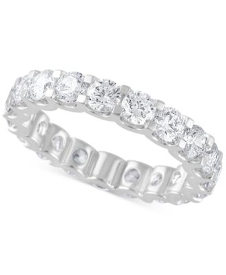 Badgley Mischka - Certified Lab Grown Diamond Eternity Band (3 ct. t.w.) in 14k Gold