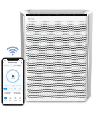 Levoit - EverestAir Smart True HEPA Air Purifier, Silver