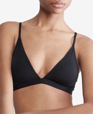 Calvin Klein - Women's Form To Body Lightly Lined Triangle Bralette QF6758