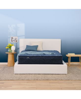 Serta - Perfect Sleeper Cobalt Calm 12" Extra Firm Mattress Set, Queen