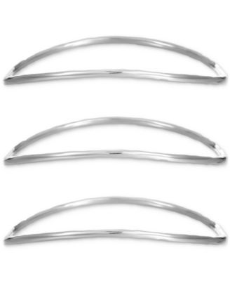 Style & Co - Gold-Tone 3-Pc. Set Twist Bangle Bracelets