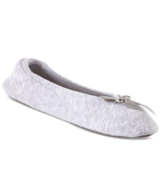Isotoner Signature - Women's Terry Ballerina Slippers