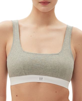 GAP - Women's Logo Comfort Square-Neck Bralette