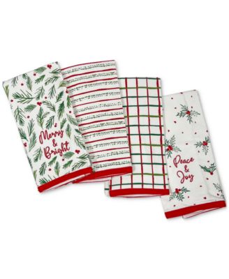 Lenox - Bayberry Kitchen Towels, Set of 4
