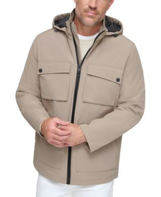 Marc New York - Men's Lauffeld Medium Weight Hooded Utility Jacket