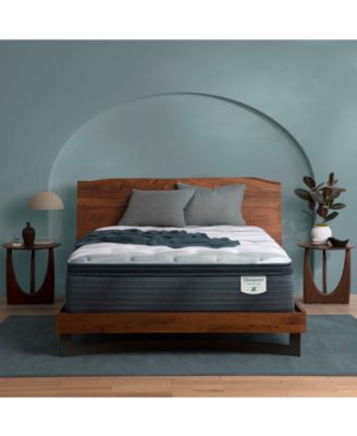 Beautyrest - Harmony Lux Anchor Island 14.75" Plush Pillow Top Mattress - Twin