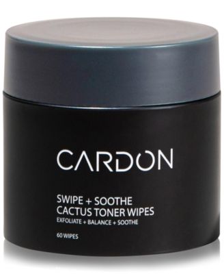 Cardon - Exfoliating Facial Toner Wipes, 60 wipes