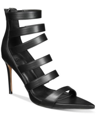 AAJ By Aminah - Natalya Pointed-Toe Strappy Dress Sandals