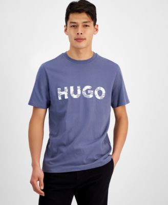 Hugo Boss - Men's Dunocyo 10228916 01 Regular-Fit Logo Graphic T-Shirt