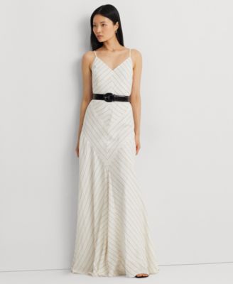 Lauren Ralph Lauren - Women's Sleeveless Chevron Gown