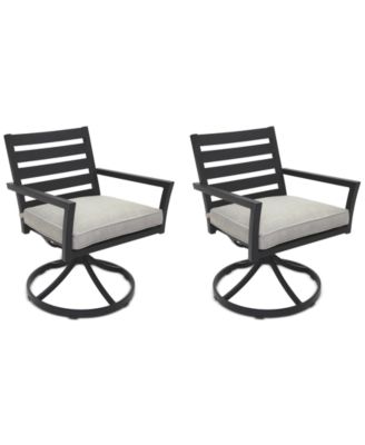 Agio - Astaire Outdoor 2-pc Swivel Chair Bundle Set