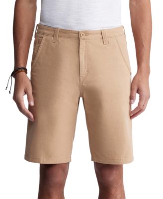 Buffalo David Bitton - Men's Hadrian Flat Front 10.5" Shorts