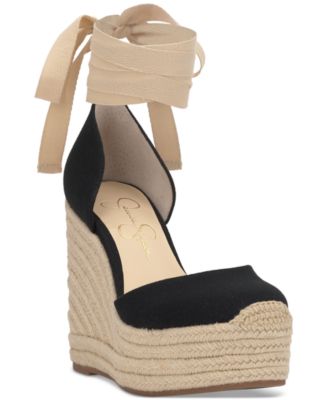 Jessica Simpson - Weyla Wedge Wrap Sandals