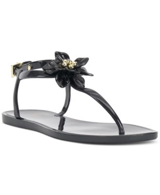 Vince Camuto - Jelynn Beaded Flower Embellished Thong Sandals