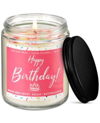 Lovery - Happy Birthday Candle, 6.7 oz.