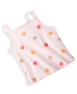 First Impressions - Baby Girls Painted Sun Graphic Tank