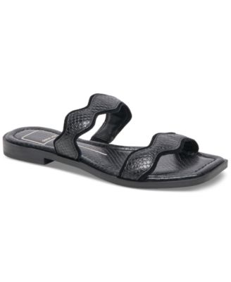 Dolce Vita - Women's Ilva Wavy Double-Strap Slide Sandals