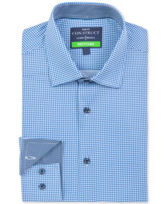 ConStruct - Men's Gingham Dress Shirt