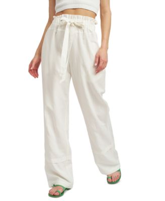 En Saison - Women's Jesse Paperbag Drawstring Pants