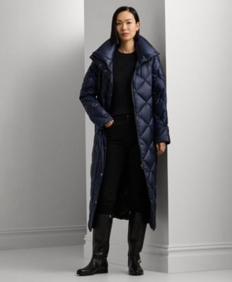 Lauren Ralph Lauren - Women's Maxi Diamond Quilted Puffer Coat
