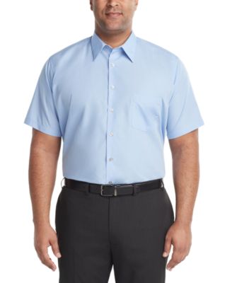 Van Heusen - Men's Big & Tall Poplin Dress Shirt