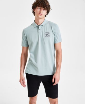 Hugo Boss - Men's Dipekane 10261706 01 Regular-Fit Logo-Print Polo Shirt