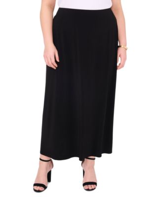 Vince Camuto - Plus Size Pull-On A-Line Maxi Skirt