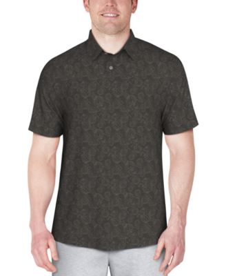 PGA TOUR - Men's Coconut Water Short Sleeve Performance Polo Shirt