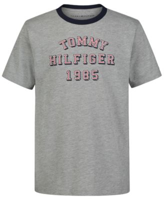 Tommy Hilfiger - Little Boys 1985 Logo Graphic Ringer T-Shirt