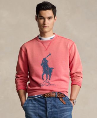 Polo Ralph Lauren - Men's Big Pony Garment-Dyed Fleece Sweatshirt