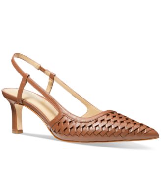 Michael Kors - Women's Alora Woven Slingback Sandals
