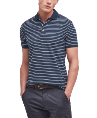 Barbour - Men's Westgate Classic-Fit Short Sleeve Striped Polo Shirt