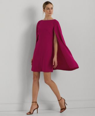Lauren Ralph Lauren - Women's Georgette Cape Dress