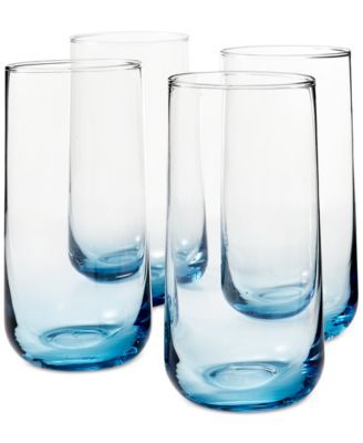 The Cellar - Gil Collection Ombre Highball Glasses, Set of 4