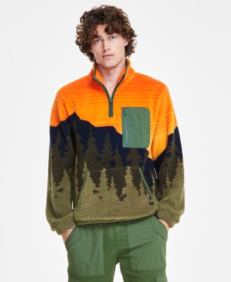 Sun + Stone - Men's Arthur Sunset Sherpa Sweatshirt