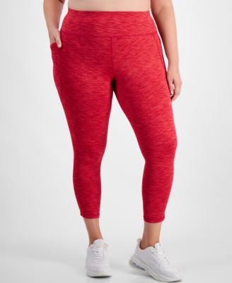 ID Ideology - Plus Size High Rise Spacedye 7/8 Leggings