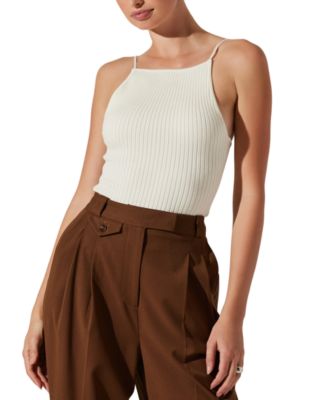 ASTR the Label - Women's Jenini Halter Sleeveless Sweater