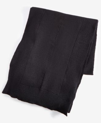 On 34th - Women's Solid Multi-Stitch Scarf