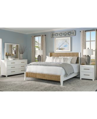 Furniture - Catriona 3pc Bedroom Set (Queen Woven Bed, Dresser, 2-Drawer Nightstand)