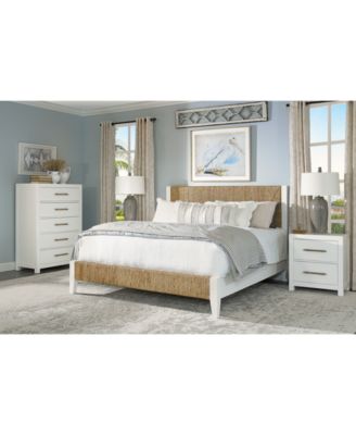 Furniture - Catriona 3pc Bedroom Set (King Woven Bed, Chest, 2-Drawer Nightstand)